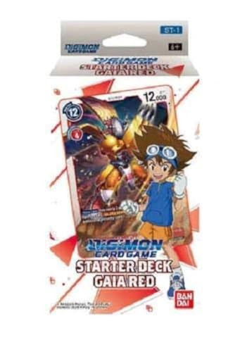 Image of Digimon English TCG ST-1 Starter Deck Gaia Red - 54 Cards
