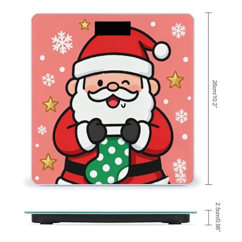 Báscula digital Cute Santa Claus alta precisión miniatura 2
