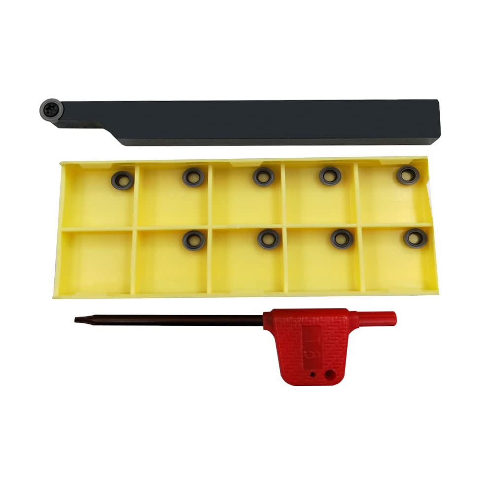 3/8” 3/8in SRACR1010 H06 + R3 Gray Lathe Turning Holders 90 Degrees Lathe Turning & Profiling