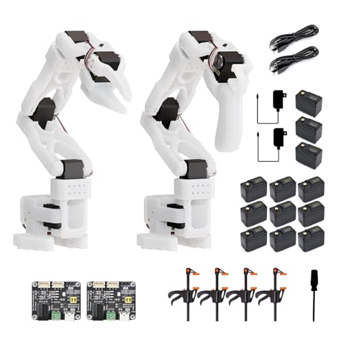 Bras robotique Waveshare SO-ARM101 open-source à 6 axes compatible Hugging Face LeRobot