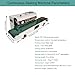 INTSUPERMAI Horizontal Continuous Sealer Horizontal FR770 Auto Sealer Auto Continuous Sealing Machine Automatic Impulse Bag Sealer with Digital Display 110V