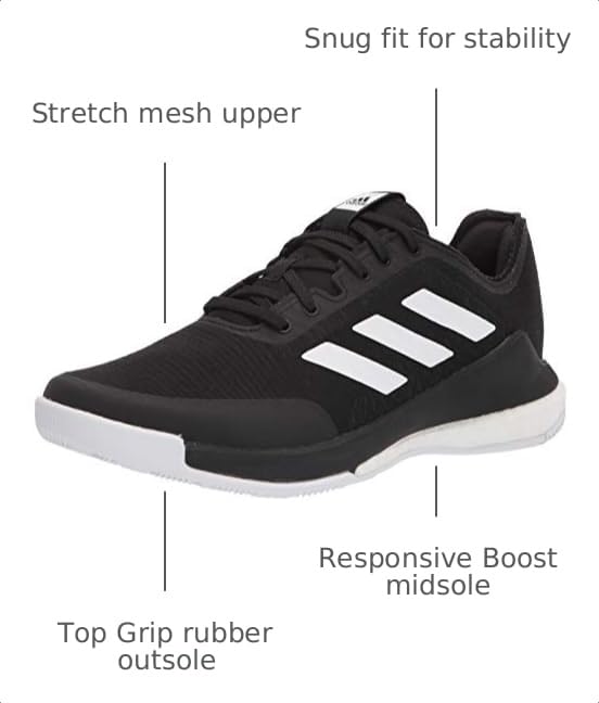Image of Adidas Womens CrazyflightIndoor Court Shoe