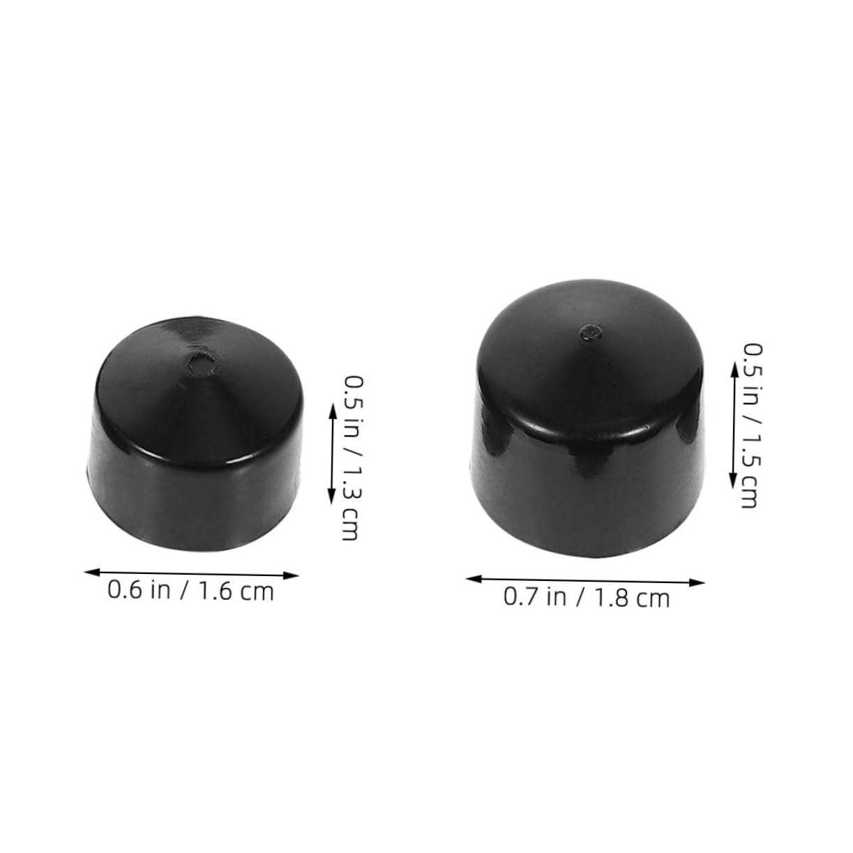 BRIGHTFUFU 6pcs Replacement Skateboard Trucks Bushings Cups for Truck Accessories for Skateboards