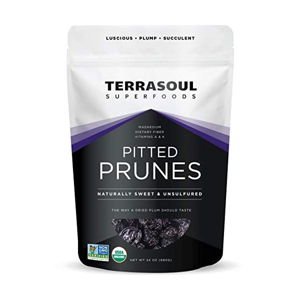 Terrasoul-Superfoods-Organic-Dried-Plums-Pitted-Prunes-15-Lbs-Fiber-Vitamin-K-Preservative-Free Terrasoul Superfoods Organic Dried Plums Pitted Prunes, 1.5 Lbs - Fiber | Vitamin K | Preservative Free
