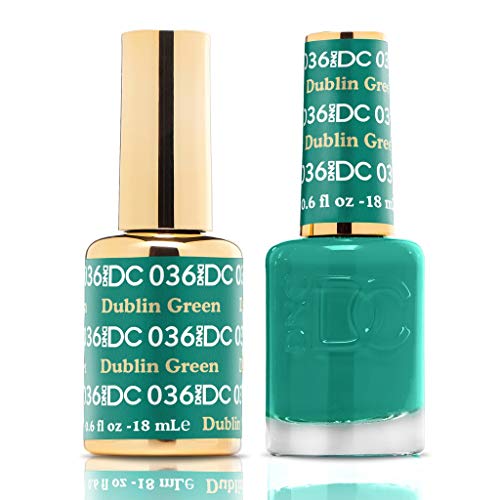 DND DC 036 - DUBLIN GREEN Gel & Matching Polish Set - DND DC Gel & Lacquer