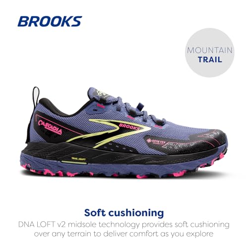 Brooks Women’s Cascadia 18 GTX Waterproof Mountain Trail Running Shoe2