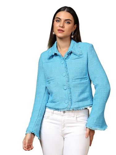 Image of KOTTY Bold & Beautiful Women's Solid Color Blazer - The Ultimate Style Statement