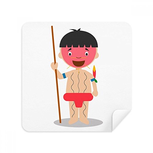 Téléphone écran cleaner Yanomami lingette suédine pour le bureau