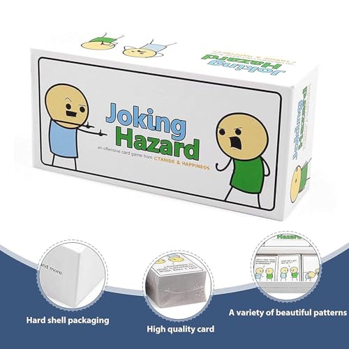 Image of Joking Hazard - Hilarious Comic-Building Party Game for Adults | 3-10 Players | Funny Game Night & NSFW Card Game by Cyanide & Happiness.