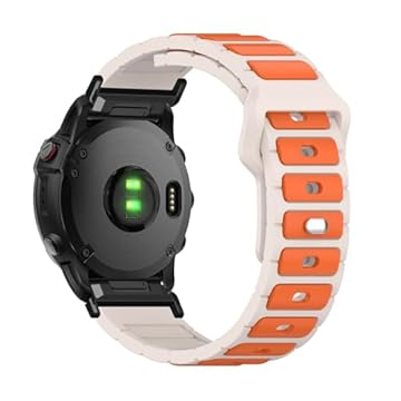 Pulseira Esportiva Compatíveis com Garmin Epix Gen 2 51mm/Epix Pro 51mm Pulseira de Silicone Macio Respirável Resistente Pulseiras Substituição para Garmin Epix Gen 2 51mm/Epix Pro 51mm Correias (7)
