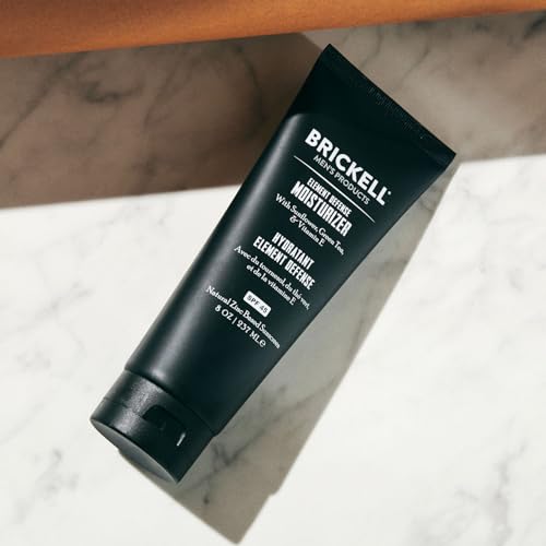 Brickell Men's Element Defense SPF45 Moisturizer for Men, Natural & Organic, Zinc Oxide Mineral Sunscreen, Hydrates and Protects Skin Against UVA/UVB Rays, 8 Ounce, Unscented - Image 5