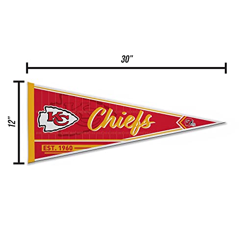 Image of Rico Industries NFL Football Classic 12 inch x 30 inch Felt Wall Decor Pennant - Great for Home /Bed Room /Man Cave Decor