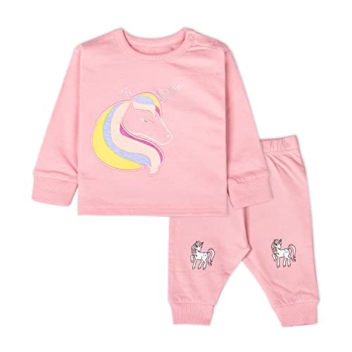Image of ARIEL Cotton Fleece Clothing Sets for Boys & girls - Unisex Winter Clothing sets Full Sleeve T-shirt & Pant