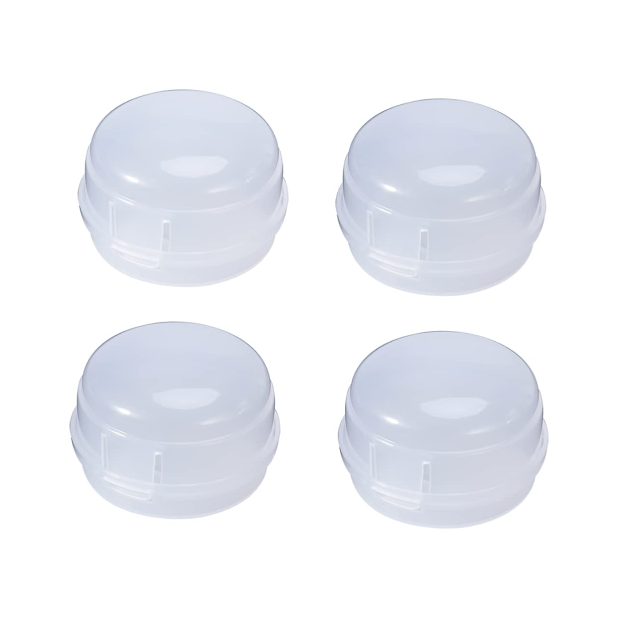 HEMOTON Gas Protector 4pcs Safety Stove Knob Covers Fit Most Stoves Plastic 12x5x3cm/4.7x2.0x1.2inch