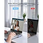 BENFEI USB 3.0 to Ethernet Adapter, USB C to RJ45 Gigabit LAN (1000Mbps) Network Adapter, Compatible with MacBook/Pro/Air, Surface Pro, Windows 11/10/8/7, Mac OS [Aluminium Shell&Nylon Cable] - Image 2