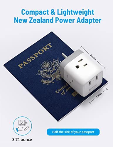 Trond PRIME NANO - TYPE I New Zealand Power Adapter - Us To Australia Power Plug Adapter thumb #5