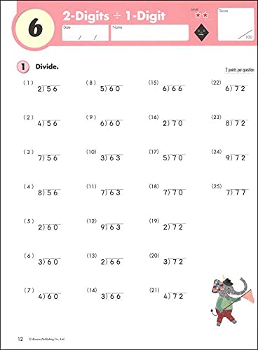 Grade 4 Division (Kumon Math Workbooks) : Kumon: Amazon.co.uk ...