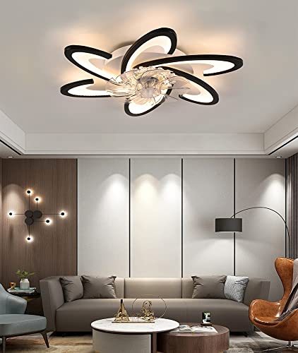Ventilateur de plafond avec éclairage télécommande et application dimmable - 2