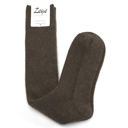 Zaya Organic Mongolian Sheep Wool Knee-High Socks – Soft, Warm & Stylish Cold-Weather Comfort – Luxury Gift4