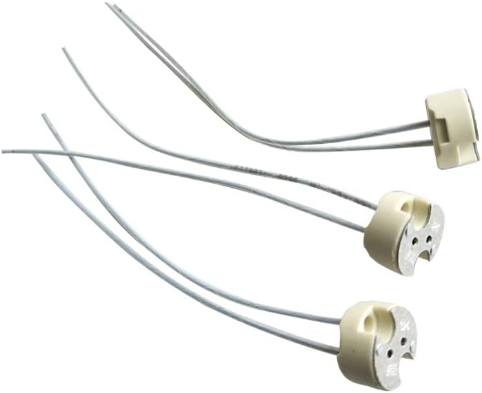 2pcs G4 GY5.3 GZ6.35 VS 324 00 High temperature resistant quartz ceramic lampholder Pin holder Lamp holder