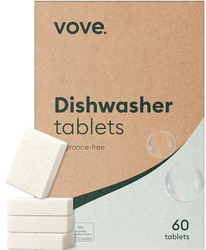 Vove Plastic-Free Dishwasher Tablets (60 Pack)
