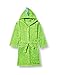 Playshoes Unisex Kinder Dino Bademantel, grün, 86/92