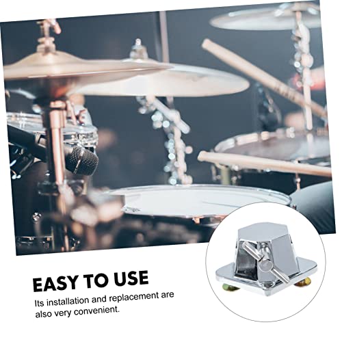 Base para pata de Tom de Tom Accessories, material resistente para bases de percusión, esencial para el rendimiento miniatura 2