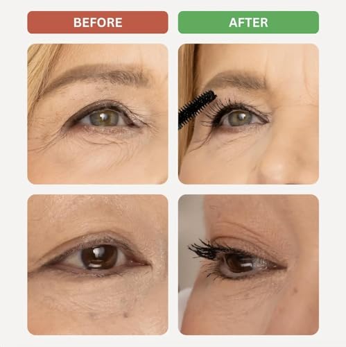 Cellmetics Mascara for Mature Lashes 60+ – Volumizing & Lengthening, Washable Black — view 6