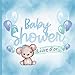 Baby Shower Livre d'Or: Pour les Garçons I Avec nounours et ballons bleus I It's a Boy I Questions et souhaits créatifs pour le bébé I Cadeau pour la fête du bébé I Idée cadeau pour les parents