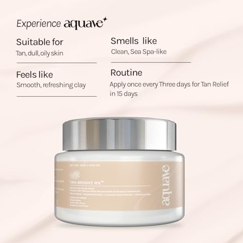Image of De-Tan Clay Face Pack-100Gm | Instant Tan Removal & Skin Brightening with Even Toned Skin | Infused with Niacinamide, Marine Mud, Seaweed Extract, Licorice Root Extract for Fresher & Hydrated Skin | Men & Women Both