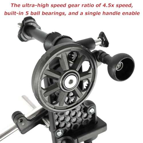 [DRESS Japan] DRESS EVO Maximum Line Spooler – Fishing Line Spooler Fast Fishing Line Winding & Recycling Tool Compatible with Most Reels Beginner Friendly Easy to use【Imported from Japan】 - Thumbnail 3
