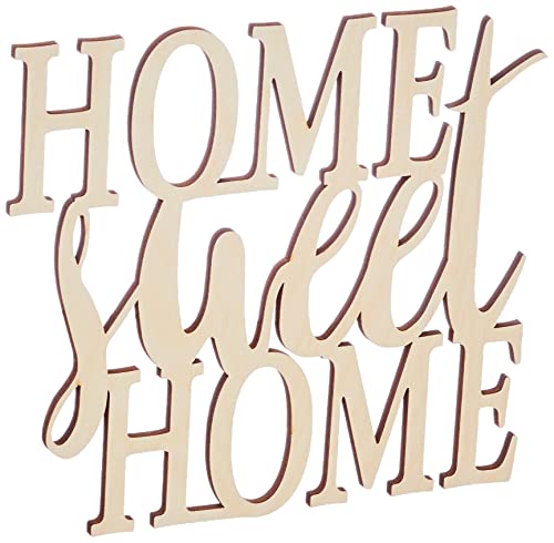 Rayher Holzschrift \"Home sweet Home\", FSC 100{357e820c75edf8637263bbadc8af1272ecb1eb7deb23ca7c85bc279f5b8e83ae}, natur, 18x16,2x0,4cm, SB-Btl 1 Stück, 46416505 Rayher Holzschrift \"Home sweet Home\", FSC 100{357e820c75edf8637263bbadc8af1272ecb1eb7deb23ca7c85bc279f5b8e83ae}, natur, 18x16,2x0,4cm, SB-Btl 1 Stück, 46416505