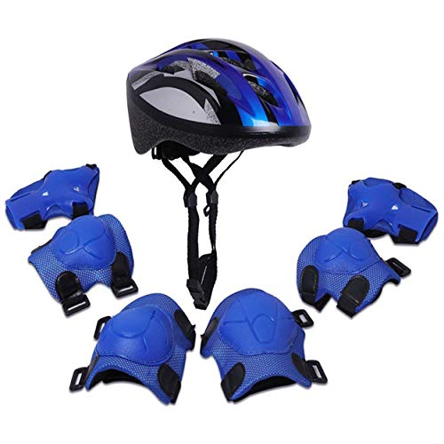 Helmets for Kid Sports Safety Protective Gear Set with Knee Pads/ Elbow Pads / Wrist Guard for 3-8 Years Toddler Bicycle Skateboard Skating Scooter Cycling Riding