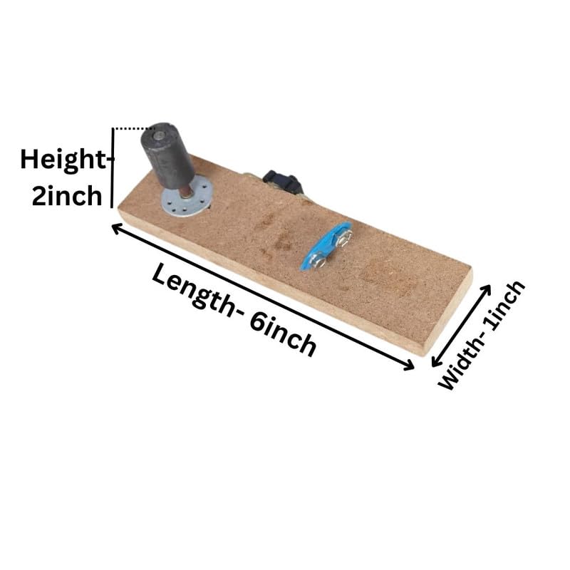 Image of ERH India Electromagnetic Induction Physics Mini Science Project Experiment Working Model DIY Kit for School Kids and Class 12 Students (Electromagnetic Induction Project)