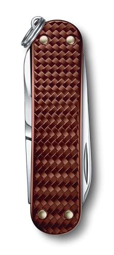 Image of Victorinox Classic SD Precious Alox 58mm,Hazel Brown, Swiss Made (0.6221.4011G)