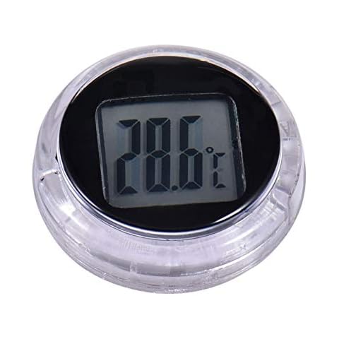 Motorrad-Messgerät, wasserdicht, langlebig, Motorrad-Digitalthermometer, Uhr, Motorrad-Innenausstattung, Uhren, Instrumentenzubehör Cover