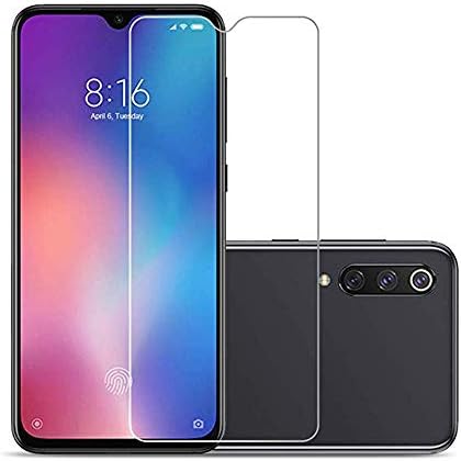 Laerion[2 Pack Compatible with Xiaomi MI 9 SE Tempered Glass Screen Protector with 9H Transparent HD