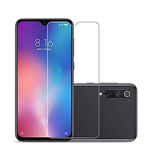 Xiaomi MI 9 Screen Protector,Laerion[2 Pack] Tempered Glass Screen Protector with 9H Anti Scratch Transparent HD Clear Bubble Free Protective Film
