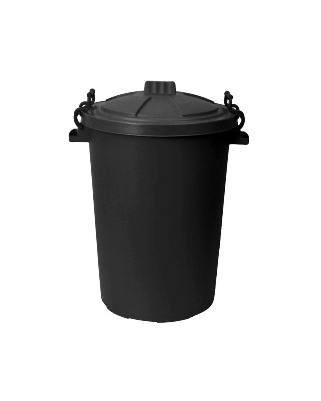 ORGANIZED 50L Heavy Duty Plastic Storage Bin with Locking Lid for Food Grade Container for Animal Feed Garden Waste & Commercial Use Durable Weather Resistant Bin