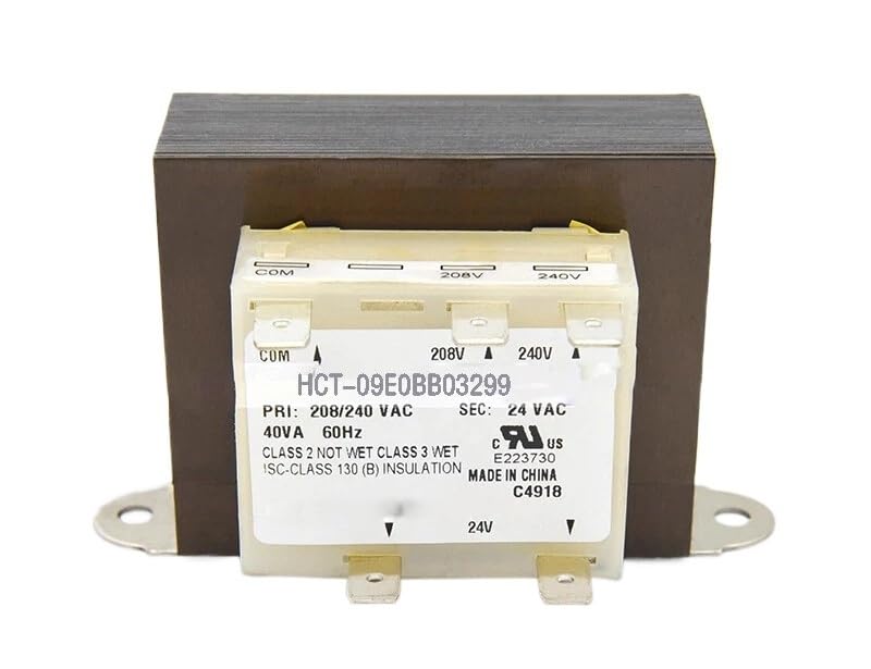 1 Pcs new 40VA 208V 240V to 24V HCT-09E0BB03299 Ducted Air Conditioner Isolation Transformer in Box with Warranty,Quick Dispatch