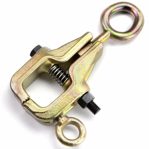 3 Ton Self-Tightening Single Way Frame Back Grips & Auto Body Repair Pull Clamp NEW, May Vary