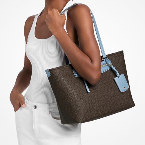 Image of MICHAEL Michael Kors Jet Set Travel Medium East West Top Zip Tote