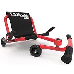 The EzyRoller is a unique alternative to a bike or scooter and a lot of fun for active kids!