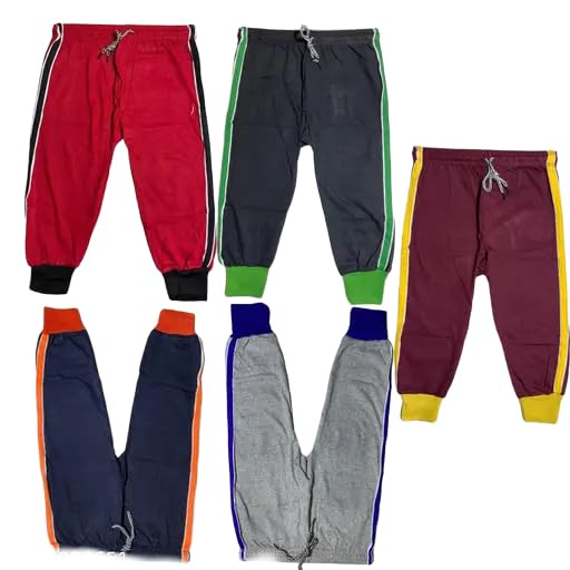 Kids Jogger Pants for Boys Girls Soft Cotton Blend Solid Track Pants Daily Use_62-image-18
