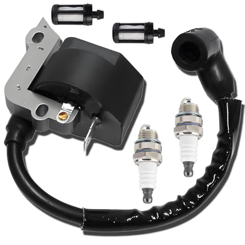 Qiuwanzia Bobine d'allumage FS38 FS45 FS55 avec Bougie