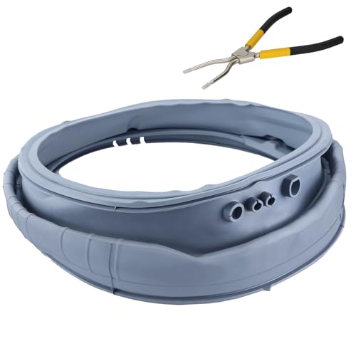 MDS47123619 Washer Door Gasket Boot Seal Compatible with lg and kenmore Front Load Washer Door Seal, Replacement Parts WM3270CW/00, WM3670HVA/01, WM3080CW/00, WM3180CW/00, WM3500CW/00, WM3700HWA/00
