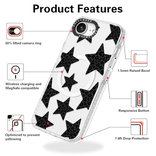 Coque transparente iPhone 16e motif léopard pour soirées et quotidien