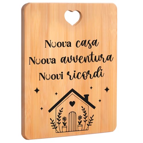 Regali per Casa Nuova, Arredamento Casa, Tagliere o Blocco, Idee Regalo Casa Nuova, Regali per la Casa, Regali per la Nuova Casa per Familiari, Parenti, Amici e Colleghi.
