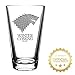 Game of Thrones Collectible Pint Glass Set - Stark, Targaryen, Lannister, Greyjoy - Premium Quality - 16 oz. Capacity - Perfect for Beer