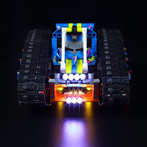 icuanuty LED Beleuchtungsset für Lego 42140 Technic App-gesteuertes Transformationsfahrzeug, Beleuchtung Licht… – Bild 5